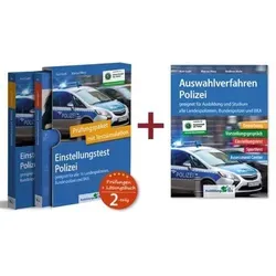 Sparpaket – Einstellungstest + Auswahlverfahren Polizei: Alles in einem Paket: Bewerbung, Vorstellungsgespräch, Einstellungstest, Assessment Center!