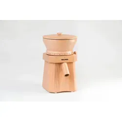 Waldner Getreidemühle Silence Buche - Leise und Effektiv - Getreidemühle aus 100% heimischem Buche, ideal für gesundes Mahlen von Getreide und Gewürzen. Besonders leise und standfest, perfekt für jeden Haushalt.