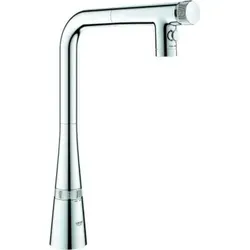 GROHE Spültischbatterie Zedra SmartControl 31886 - Ausziehbare Dual Spülbrause, Chrom - Armaturen mit SmartControl-Funktion für präzise Wasserregulierung. Die herausziehbare Dual Spülbrause und GROHE Magnetic Docking sorgen für maximalen Komfort in Ihrer Küche.