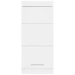INOSIGN Hängeschrank Avena Badschrank mit wechselbarem Türanschlag - (B/T/H) 37/23/77 cm weiß