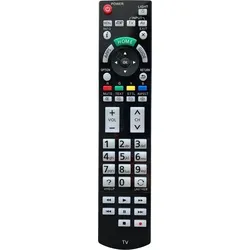 Ersatz Fernbedienung für Panasonic TV TX-P65VTW60 | TX-PR50VT60 | TX-PR55VT60 | TX-PR65VT60