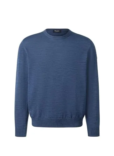 Maerz Pullover Rundhals 1/1 Arm - Pullover für Herren, hochwertig in München entworfen und in Europa gestrickt für optimalen Tragekomfort.