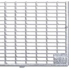 MEA Lichtschachtrost Masche 30/10 mm Breite 2000 mm
