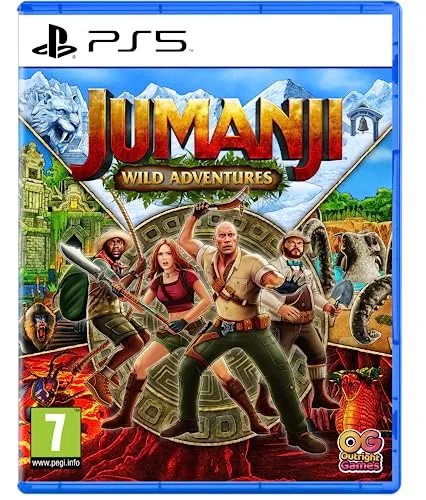 Jumanji: Wild Adventures für Sony PlayStation 5 - Erlebe spannende Abenteuer in der Welt von Jumanji! Ideal für Familien und Freunde, PEGI 7.