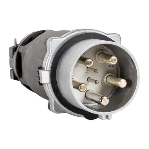 Walther Werke CEE Hochstrom Stecker 2A9405 - Robuster CEE Hochstrom Stecker für professionelle Anwendungen, 200A, 4-polig, IP67-zertifiziert für hohe Schutzart. Ideal für sichere Stromverbindungen im industriellen Bereich.