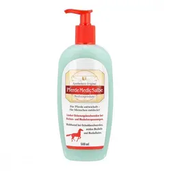 Pferdemedicsalbe Apothekers Original Spender - Arzneimittel zur Linderung von Rücken- und Muskelverspannungen, kombiniert Kalt-Warm-Therapie für schnelle Regeneration und angenehme Kühlung.