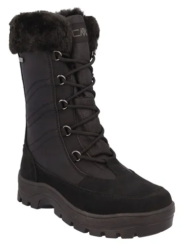 CMP Rowenna WMN Snow Boots WP nero (U901) 41 - Winterschuhe für Damen, wasserfest mit CLIMAPROTECT-Membran und warmem Kunstfellfutter für optimalen Komfort und Sicherheit auf Eis.