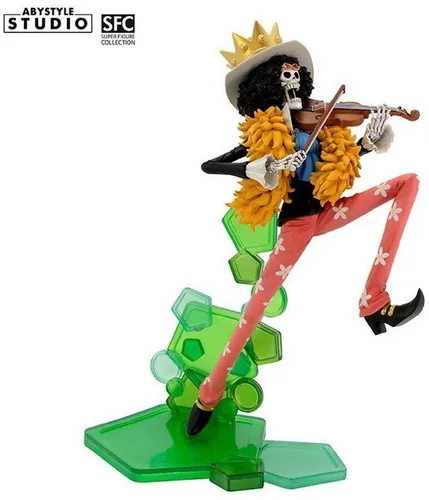 ONE PIECE - Figurine "Brook" - Spielfigur von Brook aus der beliebten Anime-Serie ONE PIECE. Detailgetreu und perfekt als Sammlerstück oder Dekoration für Fans!