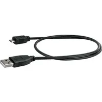 Schwaiger Micro USB Sync und Ladekabel USB 2.0 A zu USB Micro B