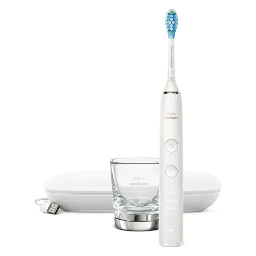 Philips Sonicare DiamondClean 9000 - Schallzahnbürste HX9911/27 - Elektrische Zahnbürste mit fortschrittlicher Sonic-Technologie für eine gründliche Reinigung und gesunde Zähne, ideal für strahlendes Lächeln.