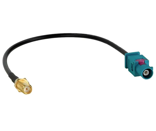 FAKRA (m) Stecker auf SMA (f) Buchse Kupplung Antennenadapter VW AUDI SEAT SKODA