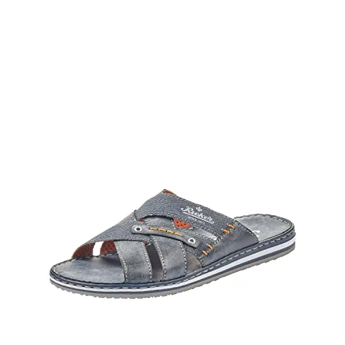 Rieker Herren Sandalen 21599 - Hochwertige Clogs & Pantoletten für Herren, mit Schlupfeinstieg für einfachen Zugang und optimalem Tragekomfort, ideal kombinierbar zu vielen Outfits.