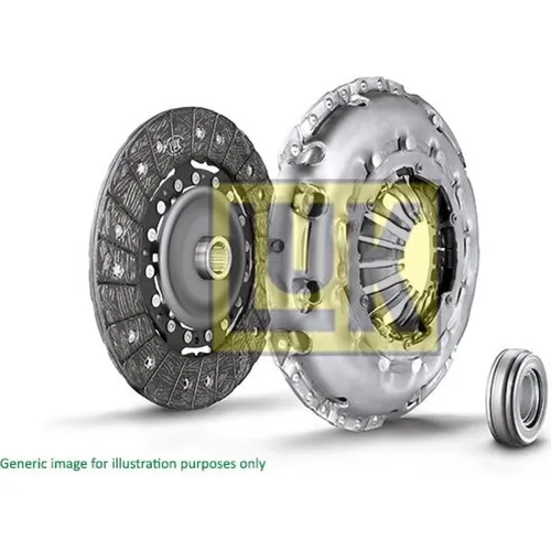 SCHAEFFLER LUK Kupplungssatz 190mm für SEAT IBIZA & SKODA - Kupplungssatz 190mm, inklusive Ausrückgabel und -lager, ideal für zuverlässige Leistung und einfache Montage in SEAT IBIZA und SKODA Fahrzeugen.