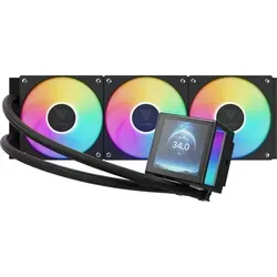 Gamdias Liquid Kühler Chione P5-360 Wakü Black - All-in-One Wasserkühlung für effiziente Kühlung und leisen Betrieb, ideal für Gaming-PCs und leistungsstarke Systeme