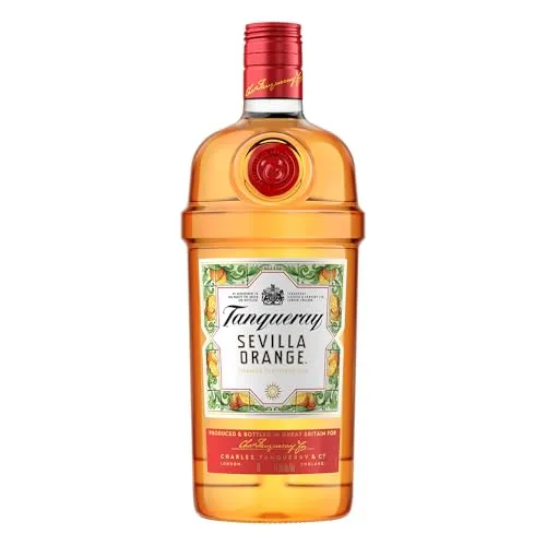 Tanqueray Flor de Sevilla Gin - Gin mit köstlichen Orangenaromen, ideal für Cocktails und perfekte Abende mit Freunden – ein Hauch von Spanien in jedem Schluck.