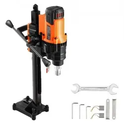 VEVOR Diamantkernbohrmaschine 3000W - Bohrmaschinen mit leistungsstarkem 3000-W-Motor und wasserdichtem Design, ideal für präzise Bohrungen in verschiedenen Materialien.