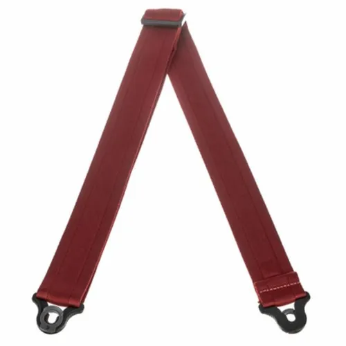 D'Addario Auto Lock Gitarrengurt - Blutrot, Nylon - Gitarrengurt mit Schnellverschlusssystem für sicheren Halt, ideal für Musiker, die Wert auf Performance und Komfort legen.