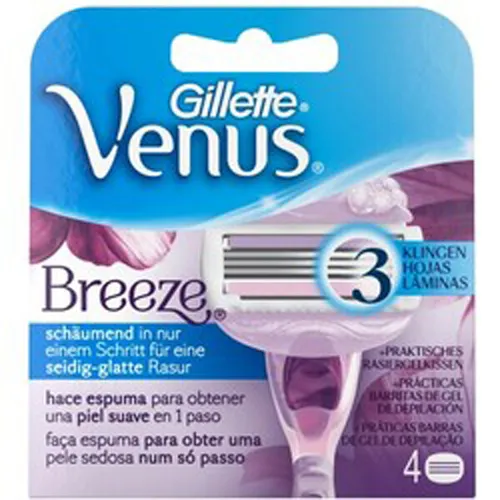 Gillette Venus Breeze 4er Ersatzklingen