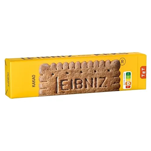 Bahlsen Leibniz Kakaokeks 200g - Kekse & Kleingebäck - Knusprige Kakaokekse mit feiner Schokoladenfüllung, ideal für den Genuss zwischendurch.