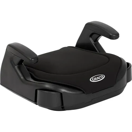 Graco Booster Basic R129 - Autokindersitz für Kids 7-12 Jahre - Kindersitz für 135-150 cm große Kinder, super leicht mit nur 1,4 kg, ideal für den Transport. Inklusive zwei praktischen Getränkehaltern für Snacks oder Trinkflaschen.