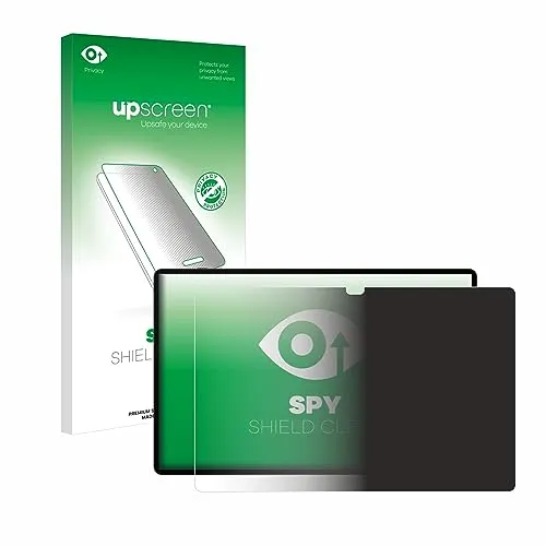 upscreen Anti-Spy Blickschutzfolie für Samsung Galaxy Tab S9 Ultra 5G Privacy Screen Displayschutz-Folie [Sichtschutz, Blaulichtfilter]