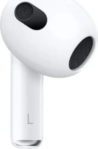 Ersatz Ohrstück für Apple AirPods (3. Gen.) - Original Linker AirPod - Kopfhörer: Original Ersatz-Ohrstück für deinen linken AirPod 3, ideal zur Wiederherstellung der Funktionalität. Einfaches Reset und sofort einsatzbereit!