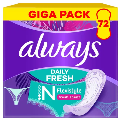 always Slipeinlage Daily Fresh Flexistyle Normal mit Frischeduft Gigapack 72