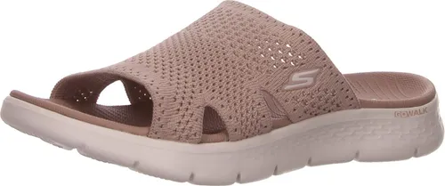 Skechers Pantolette "GO WALK FLEX SANDAL-ELATION" mit Keilabsatz - Stylische Pantoletten mit Goga Mat Footbed für höchsten Komfort, ideal für den Sommer.