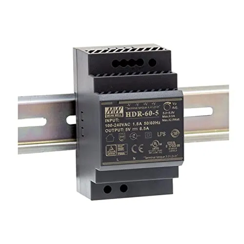 MeanWell HDR-60-48 60 W 48 V 1,25 A DIN-Schienen-Netzteil DIN-Rail