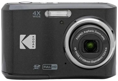 KODAK Pixpro FZ45 - 16 Megapixel Digitale Kompaktkamera mit 4X Zoom - Digitale Kompaktkamera mit 16 MP Sensor und 4-fachem optischen Zoom für detailreiche Aufnahmen. Ideal für HD-Videoaufnahmen bis 720p und ausgestattet mit schwenkbarem 2,7 Zoll LCD-Bildschirm.