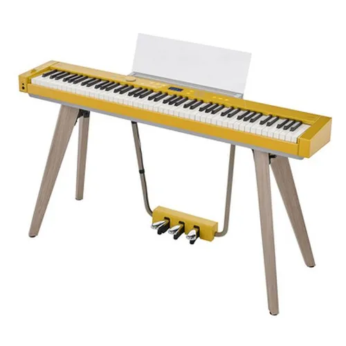 Casio PX-S7000 HM - Privia Digitalpiano mit 88 gewichteten Tasten und 400 Sounds, ideal für kreative Musiker. Bluetooth Audio & Midi für kabelloses Spielen und einfache Verbindung mit Apps.