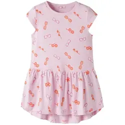 Name It Jerseykleid NMFVIGGA CAPSL DRESS F1 NOOS Baumwolle, regular fit rosa 104 EU