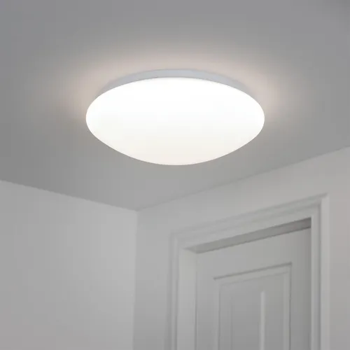 LED Deckenleuchte mit Bewegungsmelder 24W Ø380mm - Moderne Deckenlampe mit HF-Sensor für automatisches Licht, ideal für Flur oder Küche. Energieeffizient und langlebig, garantiert 3 Jahre. Lichtfarbe: neutralweiß (4000K).