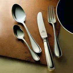 Wilkens versilbertes Besteck Set 30-teilig Schwedisch Faden - Edles 30-teiliges Tafelbesteck für 6 Personen in hochwertiger Royal Versilberung, ideal für festliche Anlässe und besondere Dinner.