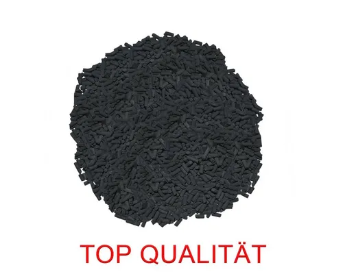 HELO24 Aktivkohlefilter 25 kg A - Filter für Luft und Wasser mit hoher Adsorptionsfähigkeit und pH-neutraler Struktur, ideal für Aquarien, Teiche und Klimaanlagen.