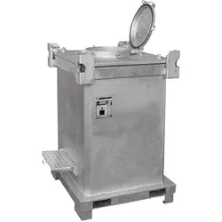 BAUER Südlohn Duo-Container DC 1000, 1.000 Liter - Robuster Duo-Container mit 1.000 Litern Volumen, ideal für den professionellen Einsatz in der Lagerung und Transport von Materialien.