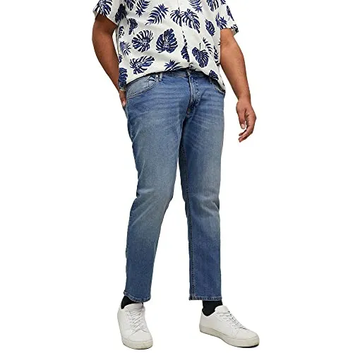 JACK & JONES Jjiglenn Jjoriginal Na 030 Noos Jeans - Stylische Blue Denim Jeans für Herren mit regulärer Passform, bieten hohen Tragekomfort und eine angenehme, weiche Haptik.