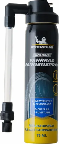 MICHELIN Reifenpannenspray 75 ml Fahrrad E-Bike Moped Dose Reifendichtmittel