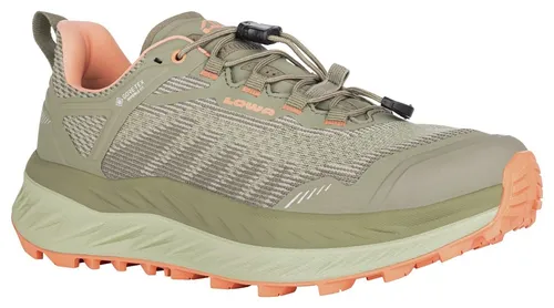 LOWA Damen Trailrunningschuhe FORTUX GTX Ws - Wanderschuhe mit wasserdichter GORE-TEX-Membran, ideal für Ultraläufe unter wechselhaften Wetterbedingungen.