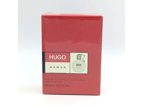 HUGO Eau de Toilette Hugo Boss Hugo Woman 75ml - Damendüfte mit frischen und blumigen Noten, ideal für den täglichen Gebrauch und einen selbstbewussten Auftritt.
