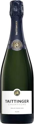 Champagne Taittinger Prélude Brut Grand Crus - Exklusiver Sekt aus Grand-Cru-Lagen - Weine - Hochwertiger Sekt aus Chardonnay und Pinot Noir mit 94 Parker Punkten, ideal für Festessen und besondere Anlässe.