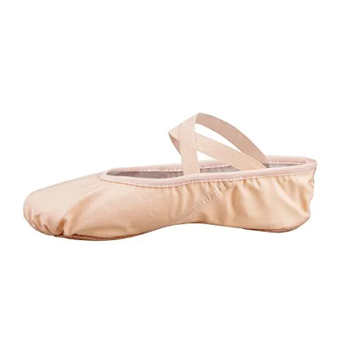 Bezioner Segeltuch-Ballett-Hefter Zufuhr-Tanz-Schuhe f�r Alle Altersgruppen (Beige, 32)