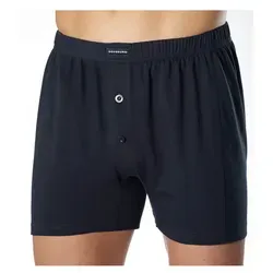 GÖTZBURG Boxershorts Doppelpack Herren Boxershorts (2-St) enge Form schwarz XL