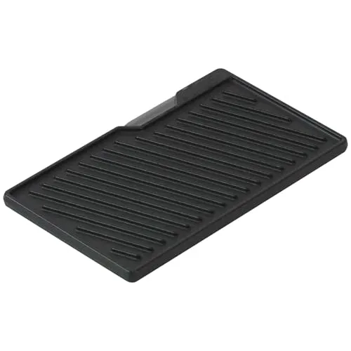 41,5 x 23,5 CM Wendeplatte Gusseisen Grillplatte für Allen Burnhard Fred Serie Gasgrill - Plancha Griddle Zubehör für Taino, Burnhard Fred, Fred JR, Big Fred, Fat Fred, Edelstahl brennerabdeckung