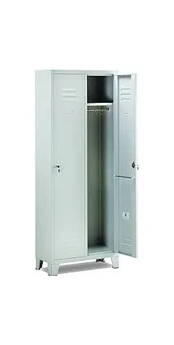 GARDEN FRIEND Umkleideraum-Schrank A1844012 - Sonstige Kategorie, praktischer 2-Sitzer Schrank für Garten und Freizeit, ideal für die Aufbewahrung von Kleidung und Zubehör.