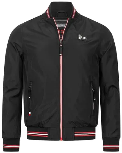 Geographical Norway Herren Übergangsjacke - Leicht und Winddicht, Größe: XL - Moderne Übergangsjacke für Herren, ideal für Frühling und Herbst. Mit wasserabweisendem Material und atmungsaktivem Netzfutter. Praktische Reißverschlusstaschen und sportliches Design für jeden Tag.