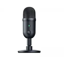 Razer Seiren V2 X - USB-Mikrofon für Streamer, 25mm Kondensator für natürliche Sprachwiedergabe, Supernieren-Richtcharakteristik und integrierter Schockdämpfer