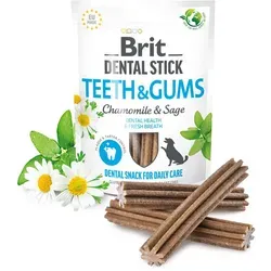 BRIT CARE Dog Dental Stick Zähne & Zahnfleisch mit Kamille & Salbei 7st (251g)