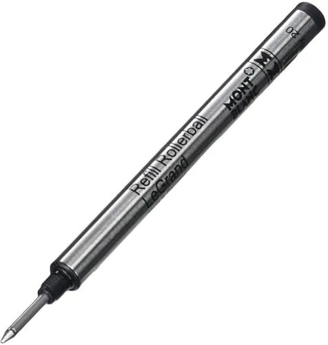 MONTBLANC Tintenroller Minen Mystery Black 105164 – Ersatzminen Meisterstück LeGrand – Größe M – 2 x Refill Rollerball M