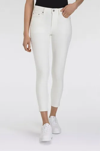 Levi's 721 High Rise Skinny Cloud Dancer - Jeans mit 25 cm hohem Bund, der deine Kurven formt. Superweicher Stellar Stretch-Denim für perfekten Sitz und Bewegungsfreiheit. Ideal für Komfort und Stil.
